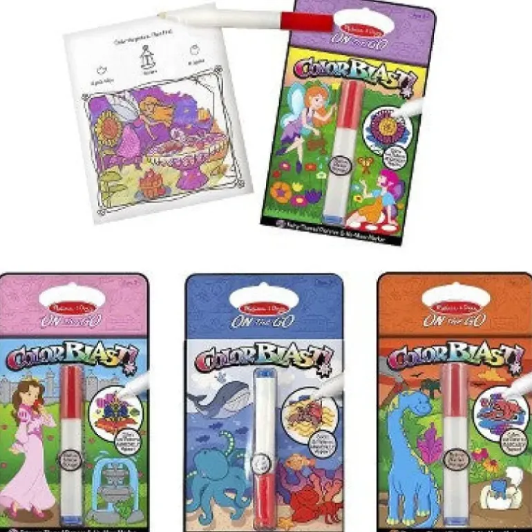 Melissa & Doug - ColorBlast - Dinosaurs - ON the GO Travel Activity