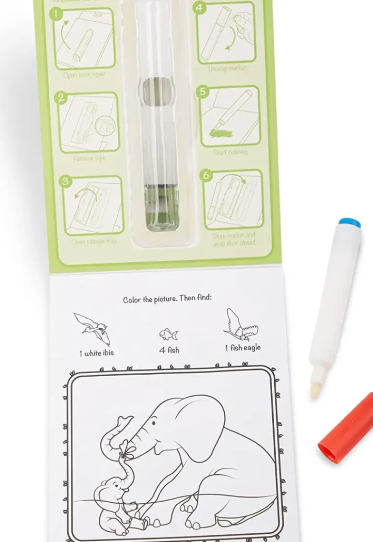 Melissa & Doug - Color Blast - Safari - On the Go Travel Activity