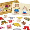 Melissa & Doug - Family Bear Dress Up Puzzle