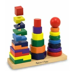 Melissa & Doug - Geometric Stacker