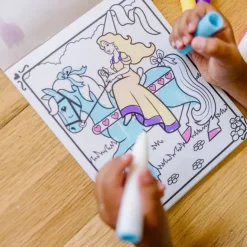Melissa & Doug - Magic Color - Princess - On the Go Travel Activity
