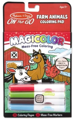 Melissa & Doug - Magicolor - Farm Animals - ON the GO Travel Activity