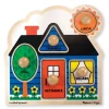 Melissa & Doug - 4Pc Puzzle - First Shapes Knob
