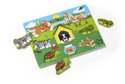 Melissa & Doug - Peg Puzzle - Pets