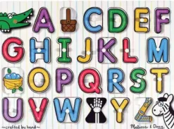 Melissa & Doug - Peg Puzzle - See Inside Alphabet