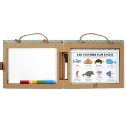 Melissa & Doug - Play Draw Create Reusable Drawing & Magnet Kit Ocean