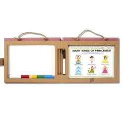 Melissa & Doug - Play Draw Create Reusable Drawing & Magnet Kit Princesses
