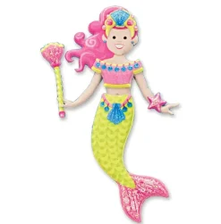 Melissa & Doug - Puffy Stickers Play Set - Mermaid
