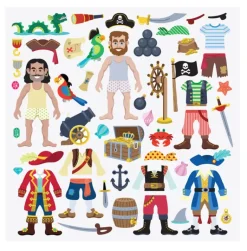 Melissa & Doug - Puffy Stickers Play Set - Pirate