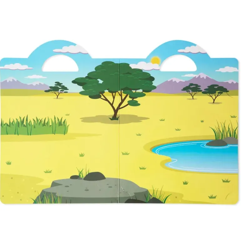 Melissa & Doug - Puffy Stickers Play Set - Safari