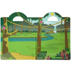 Melissa & Doug - Puffy Stickers Play Set - Safari