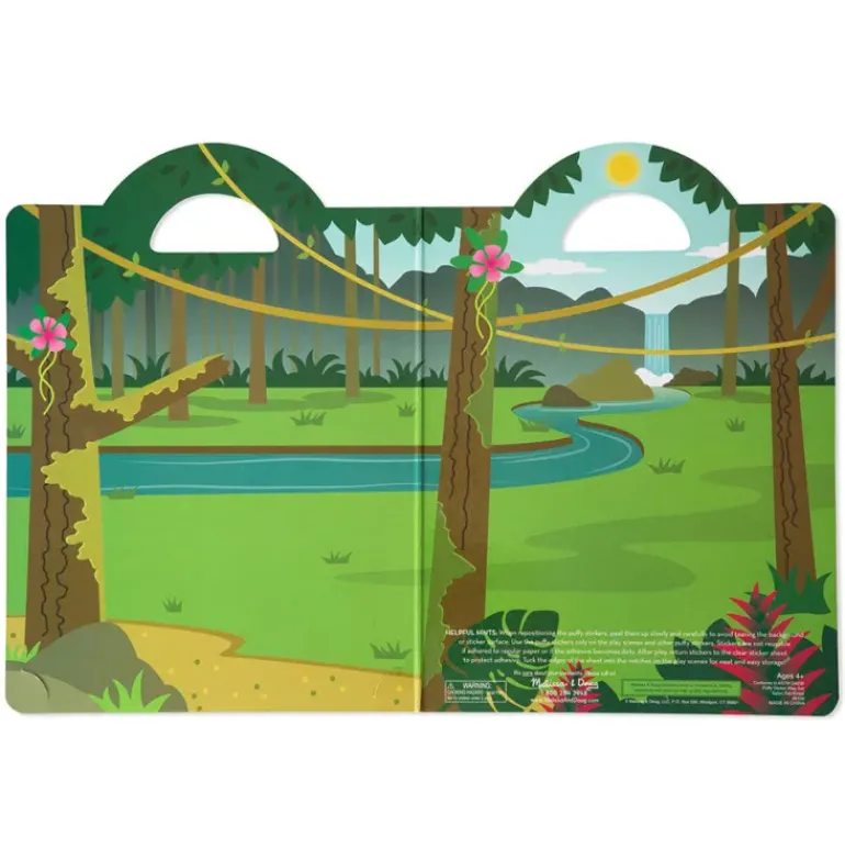 Melissa & Doug - Puffy Stickers Play Set - Safari