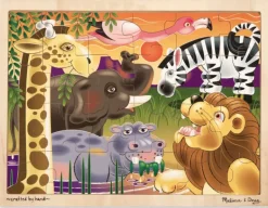 Melissa & Doug - Puzzle 24pc - African Plains