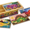 Melissa & Doug - Puzzles in a Box - Dinosaur