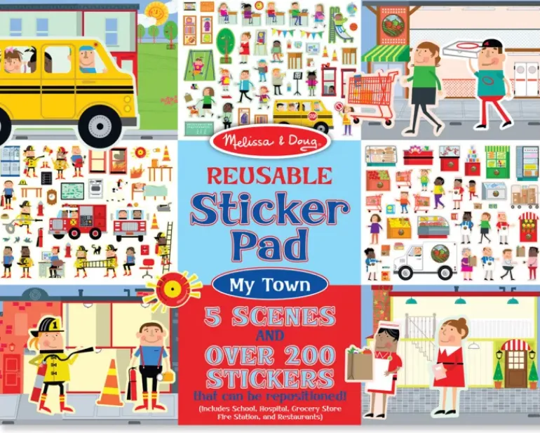 Melissa & Doug - Reusable Sticker Pads