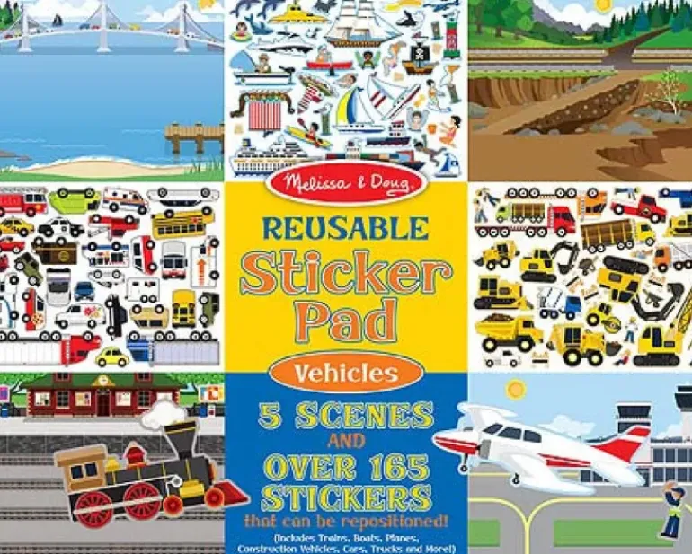 Melissa & Doug - Reusable Sticker Pads