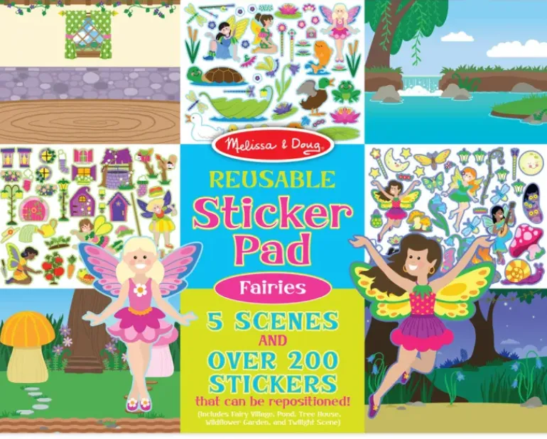 Melissa & Doug - Reusable Sticker Pads