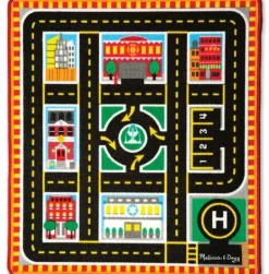 Melissa & Doug - Round the City Rescue Floor Rug