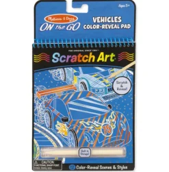 Melissa & Doug - Scratch Art - Vehicle - ON the GO Travel Activity