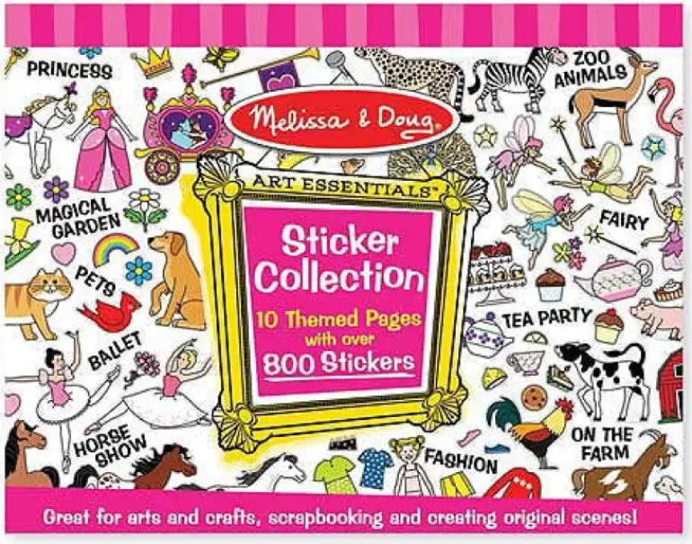 Melissa & Doug - Sticker Colletion Pink
