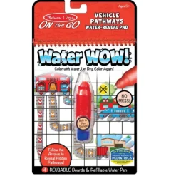 Melissa & Doug - Water WOW - Vehicle Pathways - On the Go Travel Activity