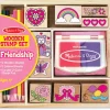 Melissa & Doug - Wooden Friendship Stamp Set