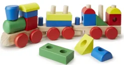 Melissa & Doug - Wooden Stacking Train