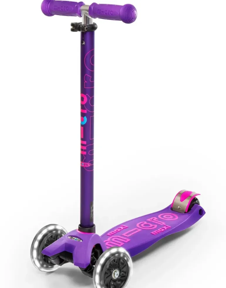Micro - Maxi Deluxe LED Scooter Purple
