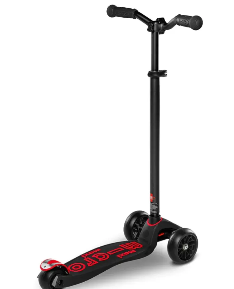 Micro - Maxi Deluxe Pro Scooter - Black/Red