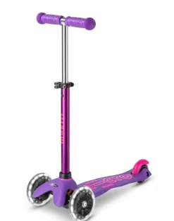 Micro - Mini Deluxe LED Scooter Purple & Pink