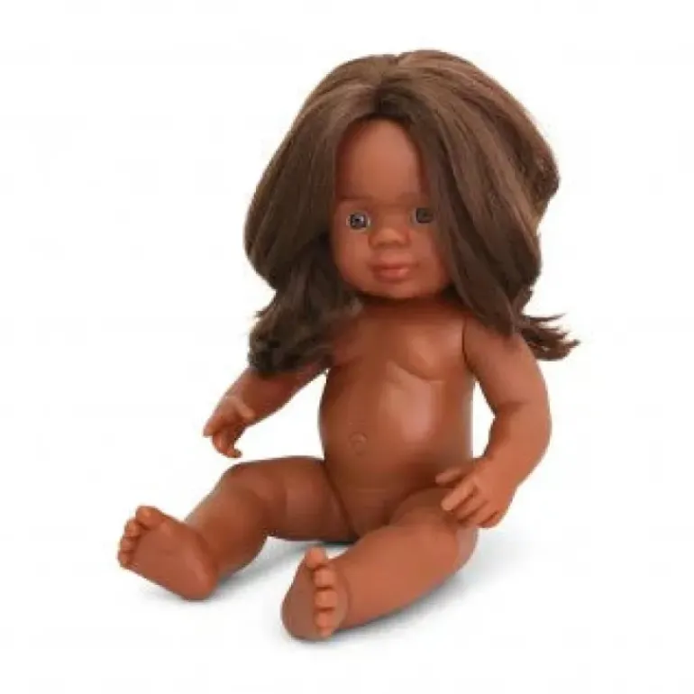 Miniland - Doll 38cm Aboriginal Girl In Bag
