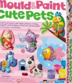 4M - Mould & Paint Cute Pets