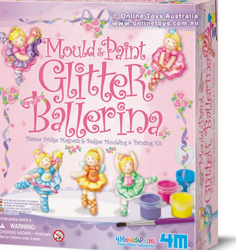 4M - Mould & Paint Glitter Ballerina