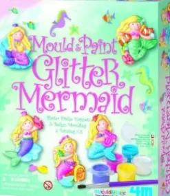 4M - Mould & Paint Glitter Mermaid