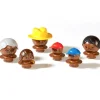 Mobilo - Mixed Dark Brown Figures 6 Pack