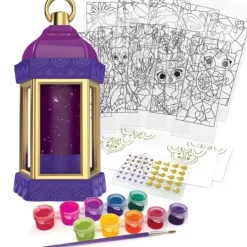 Nebulous Stars - Firefly Lantern Glass Painting