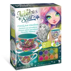 Nebulous Stars - Porcelain Painting