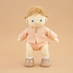 Olli Ella - Dinkum Doll Cardigan - Rose