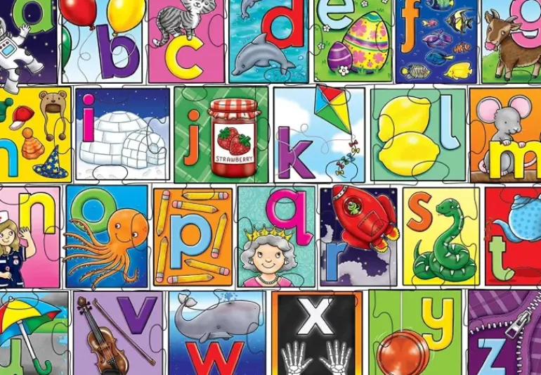 Orchard - 26Pc Big Alphabet Puzzle & Poster