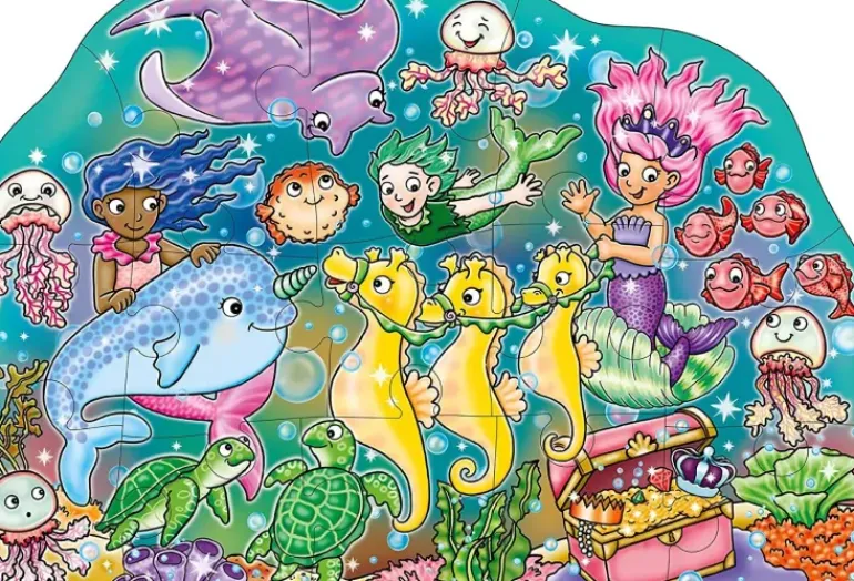 Orchard - 15Pc Mermaid Fun Puzzle & Poster