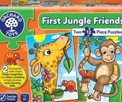 Orchard - 2 x 12Pc First Jungle Friends Puzzle