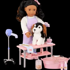 Our Generation – Scrub & Style Pet Grooming Set
