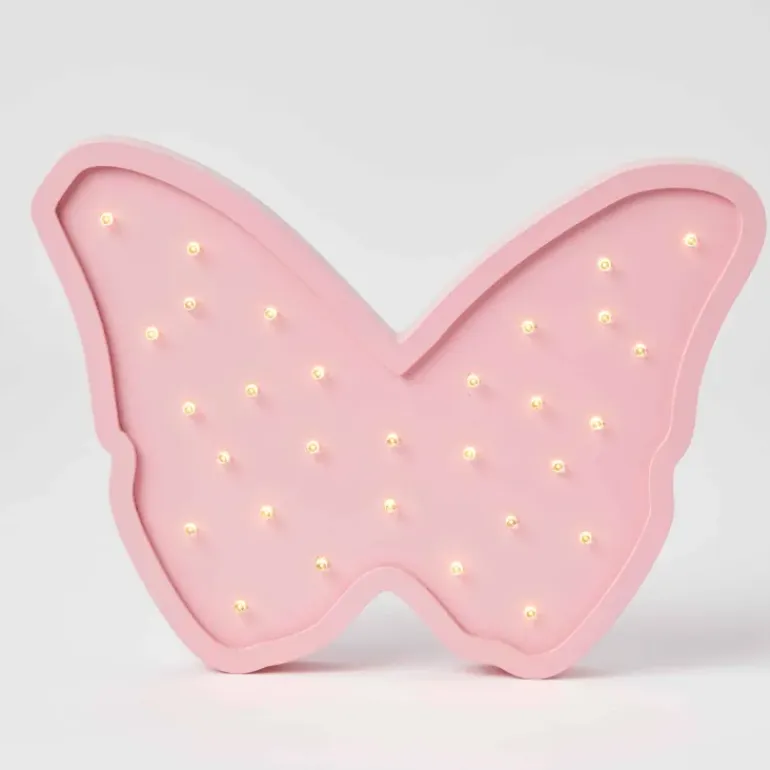 Pilbeam - Wooden Light Butterfly