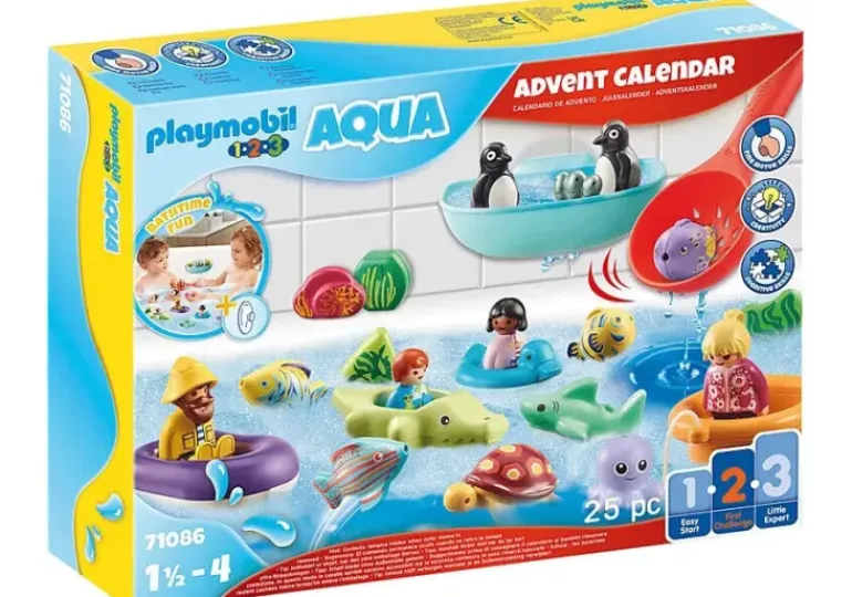 Playmobil - Advent Calendar - 1.2.3 Aqua (71086)