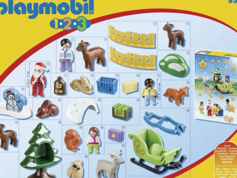 Playmobil - Advent Calendar - 1.2.3 Christmas in the Forest (9391)