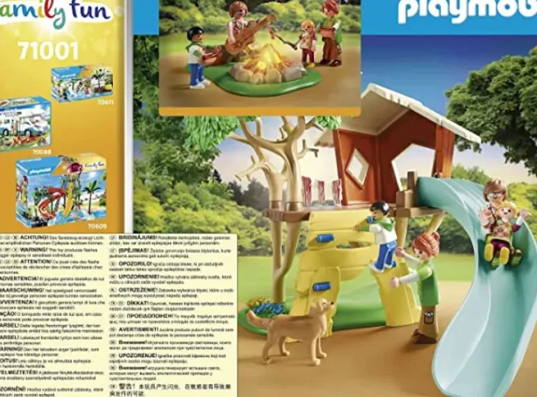 Playmobil - Adventure Treehouse With Slide (71001)