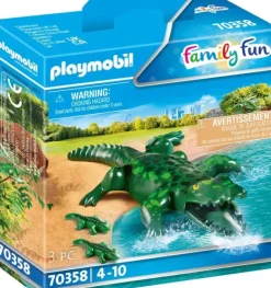 Playmobil - Alligator With Babies (70358)