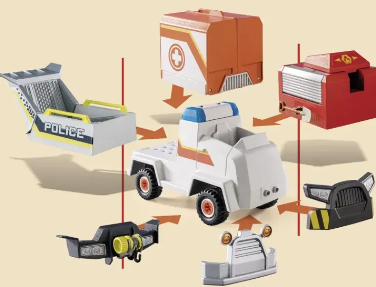 Playmobil - Ambulance Emergeny Vehicle (70916)