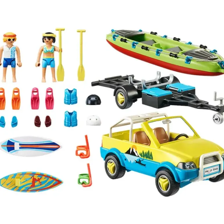 Playmobil - Beach Car With Canoe (70436)