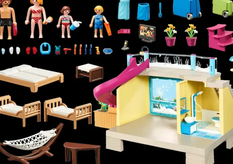 Playmobil - Bungalow With Pool (70435)